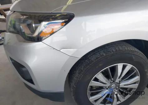 2019 Nissan Pathfinder S из США, поврежденный, VIN 5N1DR2MN7KC601962